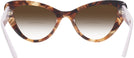 Cat Eye Havana Prada 13YS w/ Gradient Bifocal Reading Sunglasses View #4
