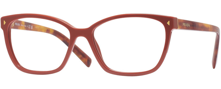 Rectangle Red Prada 15ZV Single Vision Full Frame View #1