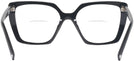 Oversized,Square Black Prada 16ZV Bifocal View #4