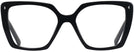 Oversized,Square Black Prada 16ZV Progressive No-Lines View #2