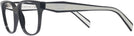 Rectangle Black Prada 17ZV Progressive No-Lines View #3