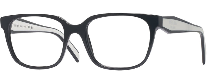 Rectangle Black Prada 17ZV Progressive No-Lines View #1
