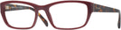 Rectangle ETRUSCAN Prada 18OV Single Vision Full Frame View #1