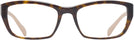 Rectangle Tortoise Prada 18OV Single Vision Full Frame View #2