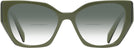 Cat Eye Sage Prada 18WV w/ Gradient Bifocal Reading Sunglasses View #2