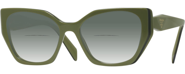 Cat Eye Sage Prada 18WV w/ Gradient Bifocal Reading Sunglasses View #1