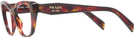 Cat Eye Poppy Tortoise Prada 19WV Progressive No-Lines View #3