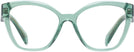 Square Transparent Sage Prada 20ZV Computer Style Progressive View #2
