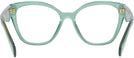 Square Transparent Sage Prada 20ZV Progressive No-Lines View #4