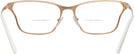 Cat Eye TOP BROWN/ROSE GOLD Prada 60XV Bifocal View #4