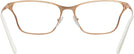Cat Eye TOP BROWN/ROSE GOLD Prada 60XV Progressive No-Lines View #4
