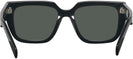 Square,Oversized Black Prada A03V L Progressive No-Line Reading Sunglasses View #4
