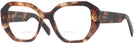 Unique HAVANA CARAMEL Prada A07V Bifocal View #1