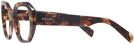 Unique HAVANA CARAMEL Prada A07V Single Vision Full Frame View #3