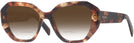 Unique HAVANA CARAMEL Prada A07V w/ Gradient Bifocal Reading Sunglasses View #1
