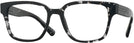 Square HAVANA BLACK/TRANSPARENT Prada A09V Progressive No-Line View #1