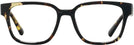 Square HAVANA BLACK/YELLOW Prada A09V Progressive No-Line View #2