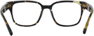 Square HAVANA BLACK/YELLOW Prada A09V Computer Style Progressive View #4