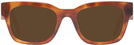 Rectangle Havana Cognac Prada A10V Progressive Reading Sunglasses View #2