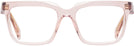 Rectangle Transparent Peach Prada A19V Progressive No-Lines View #2