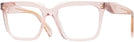 Rectangle Transparent Peach Prada A19V Computer Style Progressive View #1