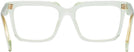 Rectangle Transparent Mint Prada A19V Progressive No-Lines View #4