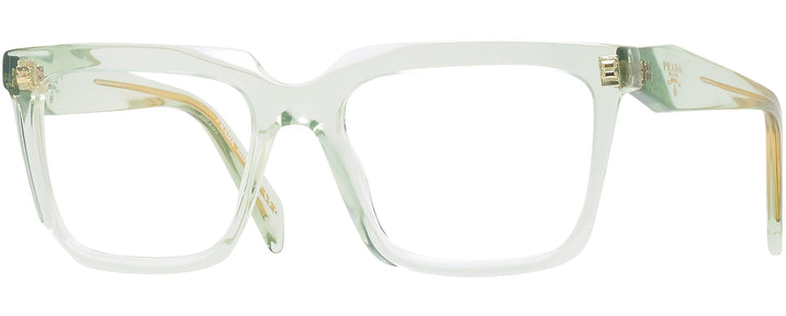 Rectangle Transparent Mint Prada A19V Progressive No-Lines View #1