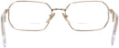 Rectangle Pale Gold Prada A53V Bifocal View #4