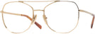 Aviator Gold Prada A58V Progressive No-Lines View #1