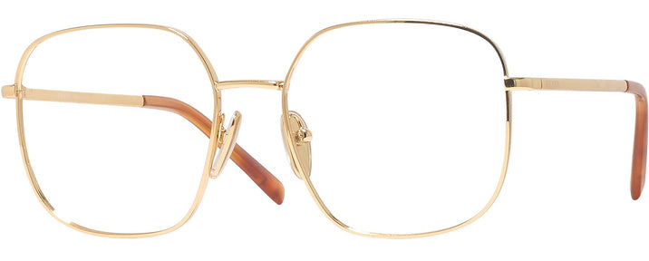 Square Gold Prada A59V Computer Style Progressive View #1