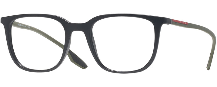 Square Matte Black/matte Green Prada Sport 01OV Computer Style Progressive View #1