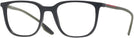 Square Matte Black/matte Green Prada Sport 01OV Computer Style Progressive View #1