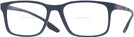 Square Matte Blue Prada Sport 01LV L Bifocal View #1