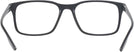 Square Matte Black Prada Sport 01LV L Progressive No-Lines View #4