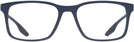 Square Matte Blue Prada Sport 01LV L Progressive No-Lines View #2
