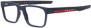 Square Matte Blue Prada Sport 02PV Progressive No-Lines View #1