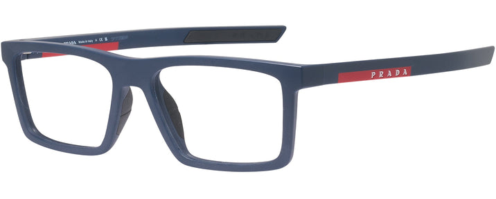  Matte Blue Prada Sport 02QV Single Vision Full Frame View #1