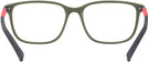 Rectangle Matte Military Green Prada Sport 02RV Single Vision Full Frame View #4
