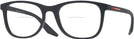Square Black Rubber Prada Sport 05PV Bifocal View #1