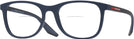 Square Rubber Blue Prada Sport 05PV Bifocal View #1