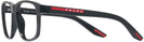 Rectangle Black Prada Sport 06YS L Progressive No-Lines View #3