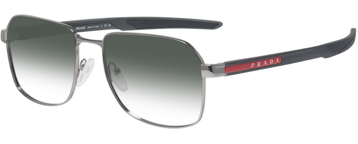  Gunmetal Prada Sport 54WS w/ Gradient Progressive Reading Sunglasses View #1