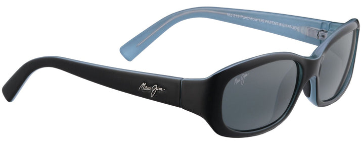 Rectangle Blk &amp; Blue/Grey Lens Maui Jim Punchbowl 219 View #1