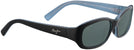 Rectangle Blk &amp; Blue/Grey Lens Maui Jim Punchbowl 219 Bifocal Reading Sunglasses View #1