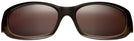 Rectangle Chocolate/Maui Rose Maui Jim Punchbowl 219 View #2