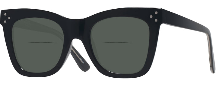 Wayfarer Black Carpe Diem Bifocal Reading Sunglasses View #1