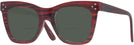 Wayfarer Red Striated Carpe Diem Bifocal Reading Sunglasses View #1