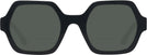 Square Black Dead Ringer Bifocal Reading Sunglasses View #2