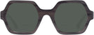 Square Dark Grey Dead Ringer Bifocal Reading Sunglasses View #2