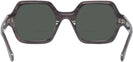 Square Dark Grey Dead Ringer Bifocal Reading Sunglasses View #4